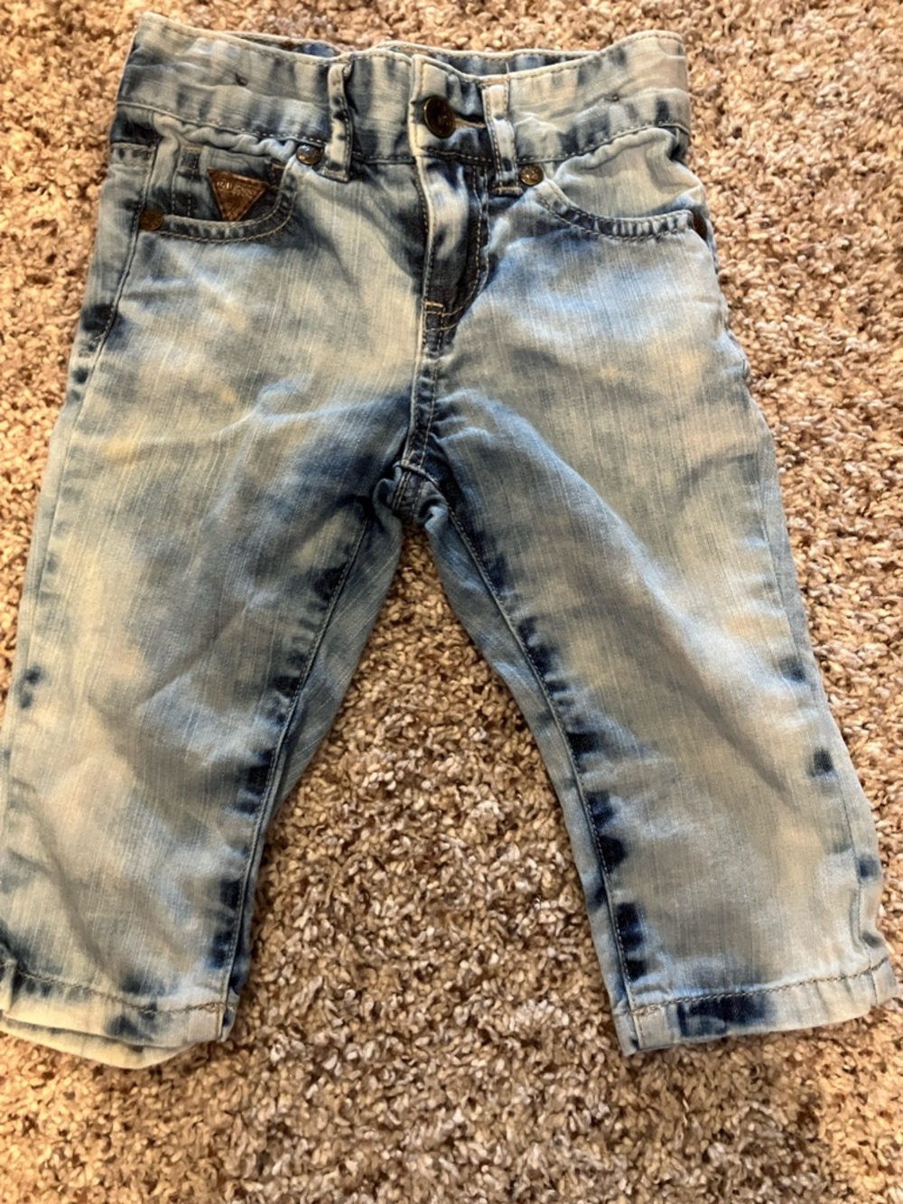 Guess Light Wash Denim Jeans - 12M